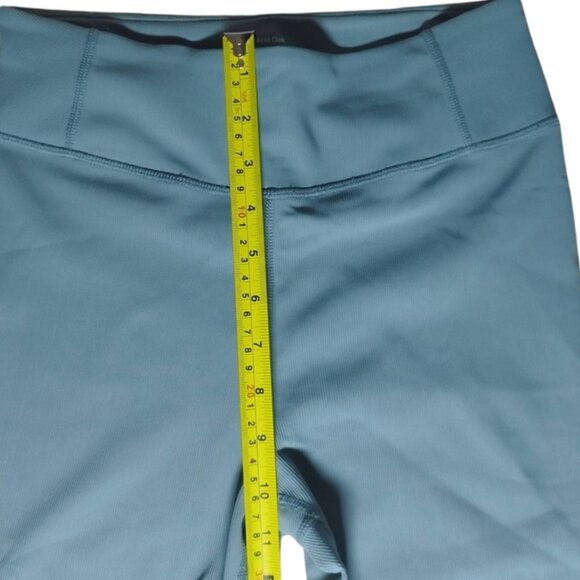 Frank And Oak Women's High-Waisted Leggings - Size M - Blue, Stretchy Activewear - Picture 5 of 6